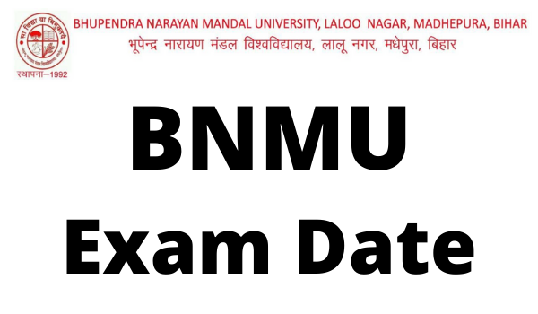 BNMU Exam date 2022 BA, BCA Part 1 2 3 Exam Schedule, Routine
