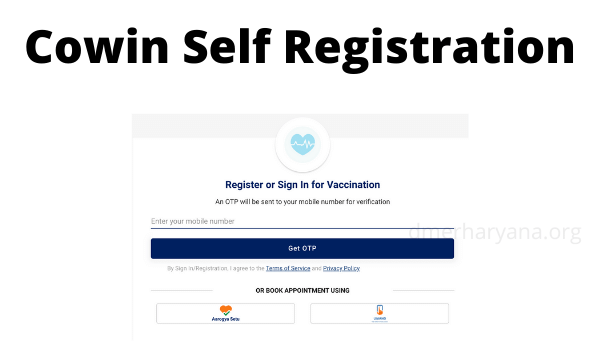 Cowin Self Registration