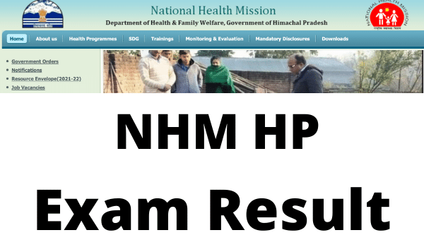 NHM HP Result