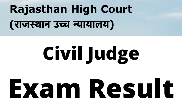 Rajasthan High Court Result