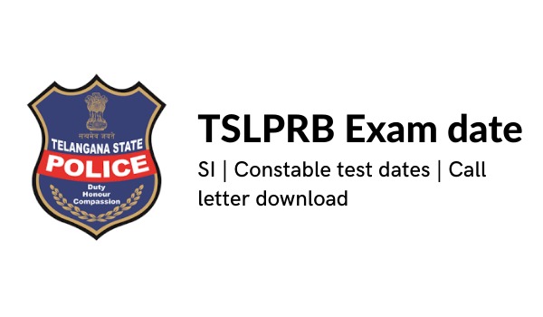 TSLPRB Exam date 2022