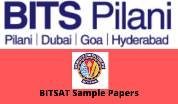 BITSAT Sample Papers