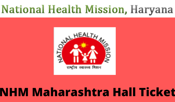 NHM Maharashtra Hall Ticket