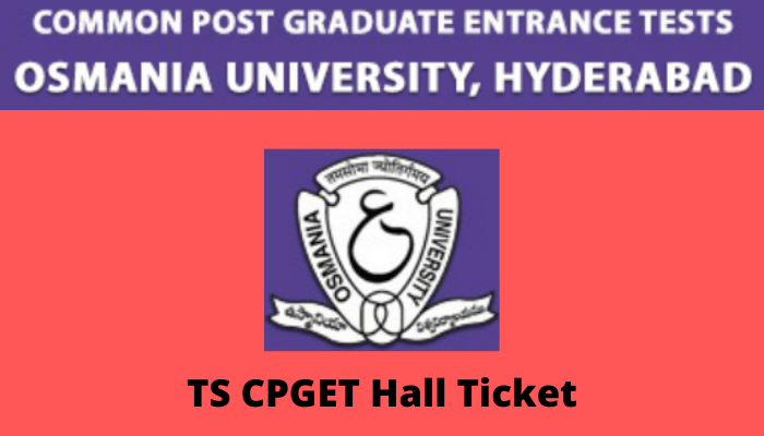 TS CPGET Hall Ticket