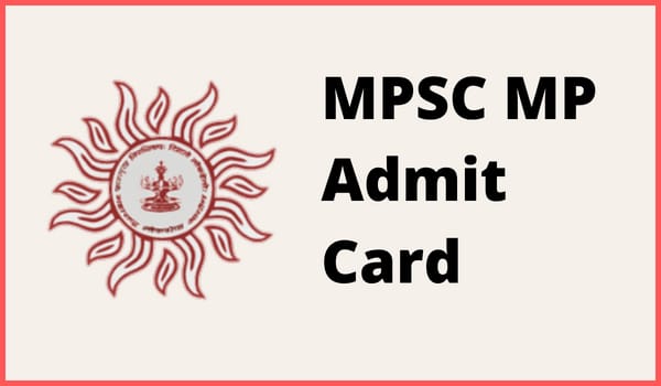 MPSC MP Admit card 2022