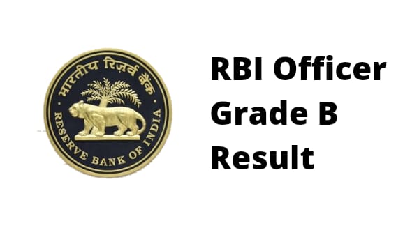 RBI Officer Grade B result 2022