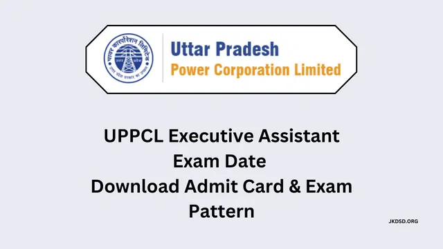 UPPCL Executive Assistant Exam Date