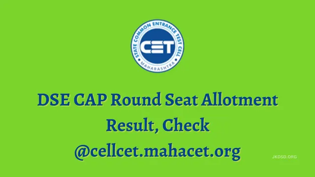 DSE CAP Round 2 Seat Allotment