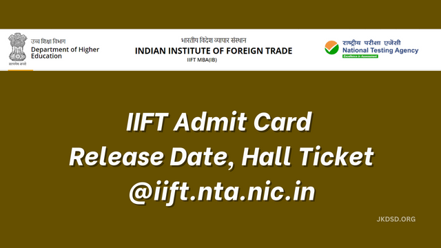 IIFT Admit Card