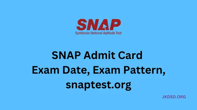 SNAP Admit Card