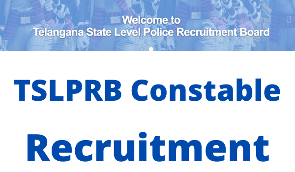 TSLPRB Constable Recruitment 2023 Apply For 16027 TS Police Notification
