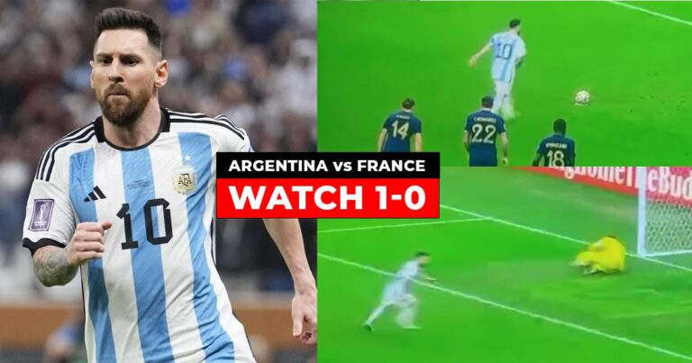 Argentina vs France Live: ARG lead 1-0, Messi scores from penalty