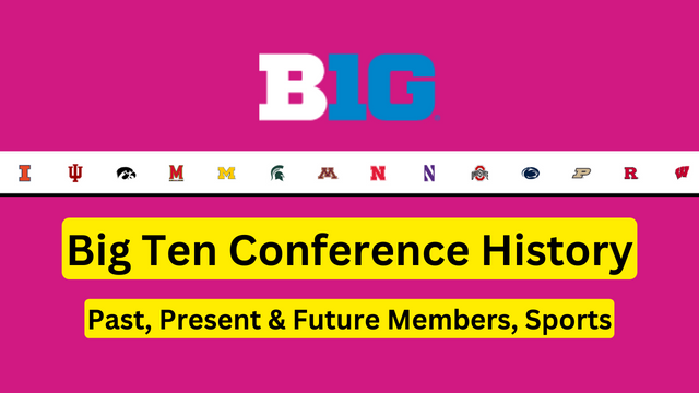 Big Ten Conference History, Past, Present & Future Members, Sports