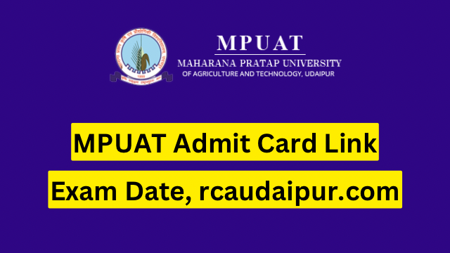 MPUAT Admit Card