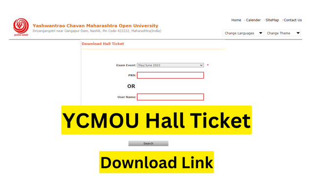 YCMOU Hall Ticket