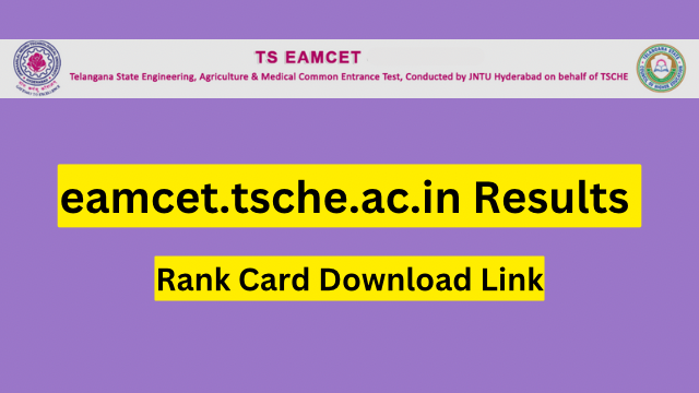 eamcet.tsche.ac.in 2023 Results 