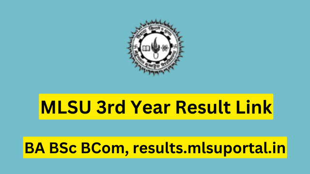 MLSU 3rd Year Result 2023 Link