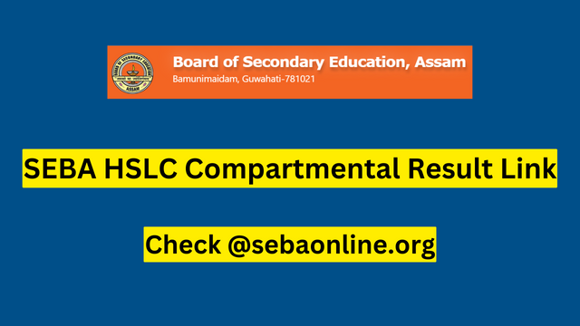 SEBA HSLC Compartmental Result 2023