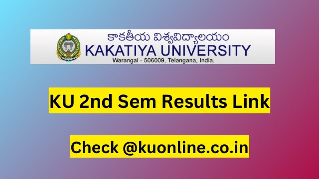 KU 2nd Sem Results 2023