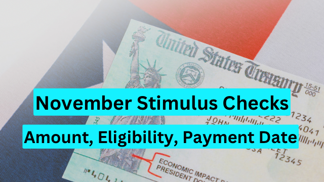 Unveiling the November Stimulus Check Initiative