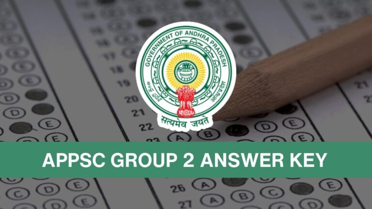 APPSC Group 2 Key 2024, Check Preliminary Exam Question Paper Solution
