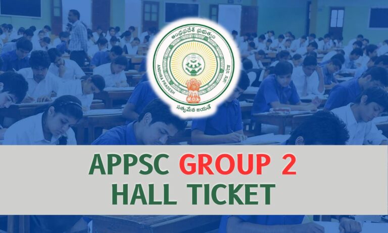 APPSC Group 2 Hall Ticket 2024 Released, Check Download Link and Paper Pattern