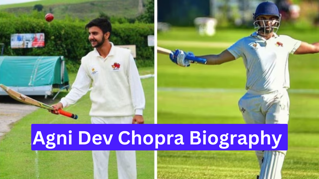 Agni Dev Chopra Biography, Early Life, Education, Cricket Career and more!