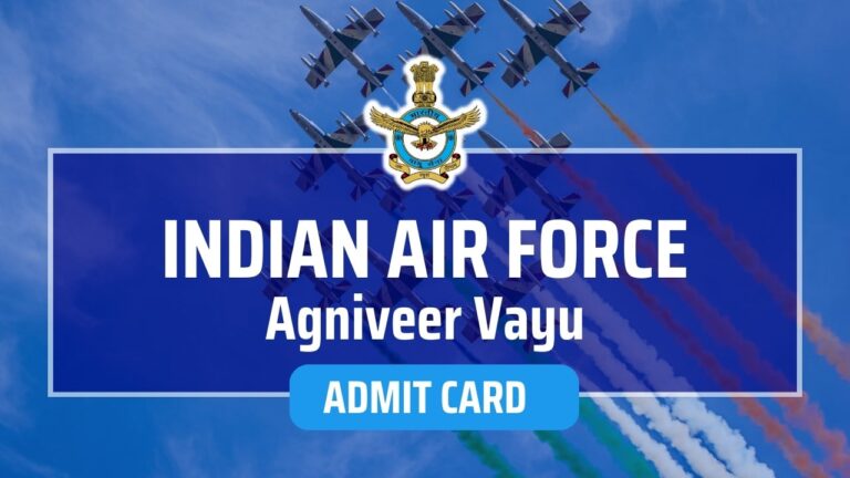 Air Force Agniveer Admit Card 2024, Check Exam Date and Paper Pattern