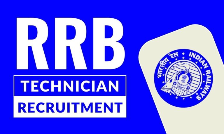 RRB Technician Recruitment 2024, Apply Online for 9144 Vacancy