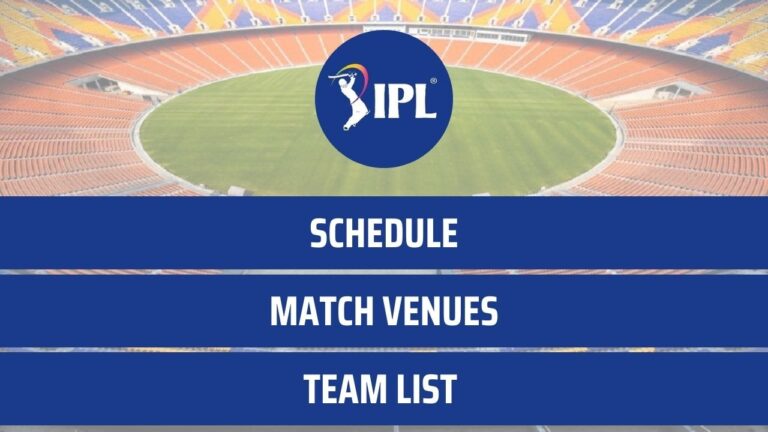 TATA IPL 2024 Schedule Announced, Check Match Venue, Time Table and Timing
