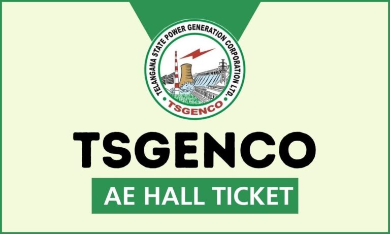 TSGENCO AE Hall Ticket 2024, Written Exam on 31 March, Check Link