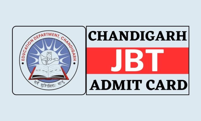 Chandigarh JBT Admit Card