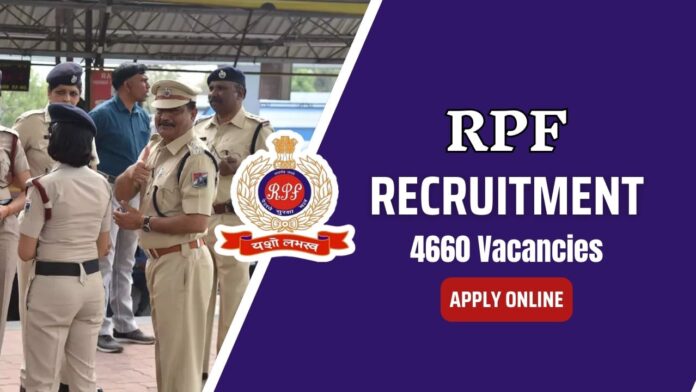 RPF Constable Recruitment 2024, Check Vacancy Notice, Apply Online Link Activated