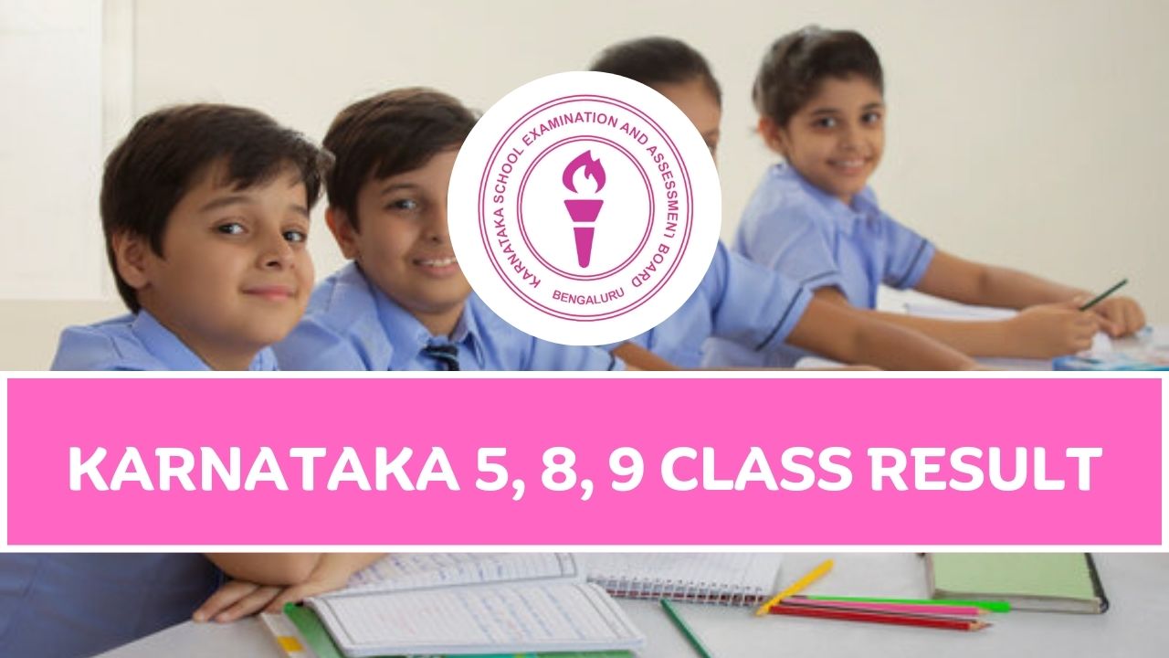 Karnataka Class 5, 8, 9 Results 2024, Check Summative Assessment Marks