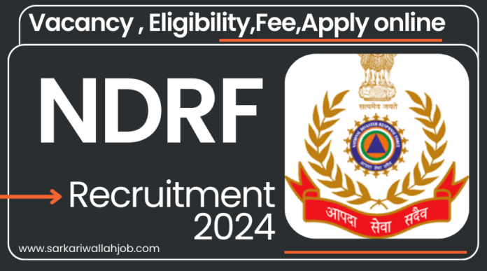 NDRF Recruitment 2024