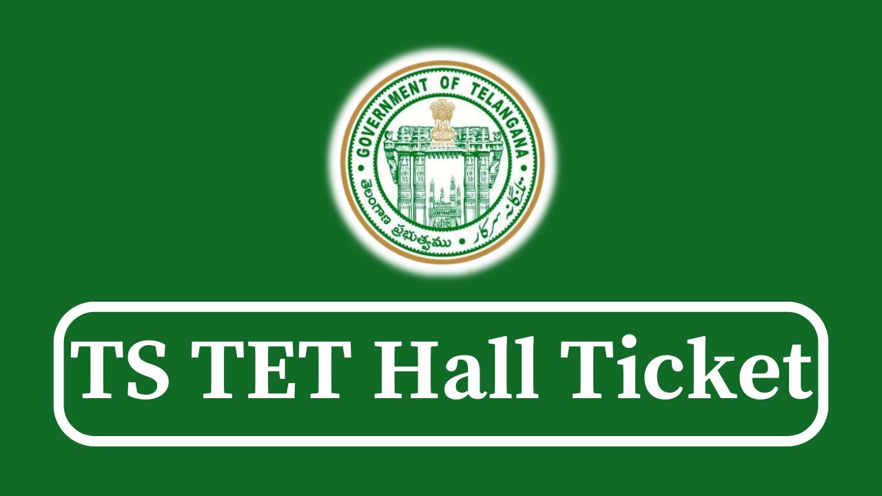 TS TET Hall Ticket