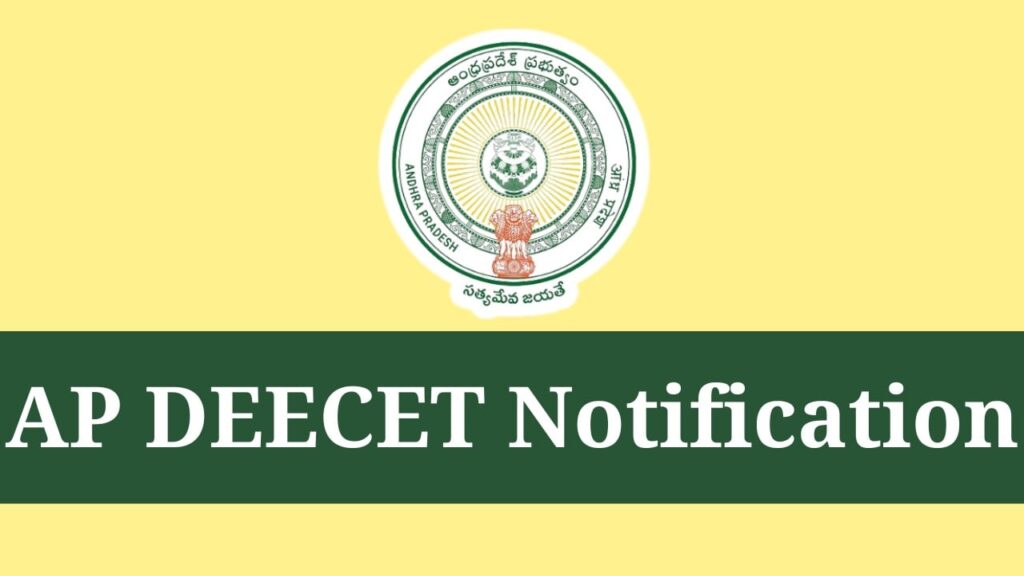 AP DEECET Notification