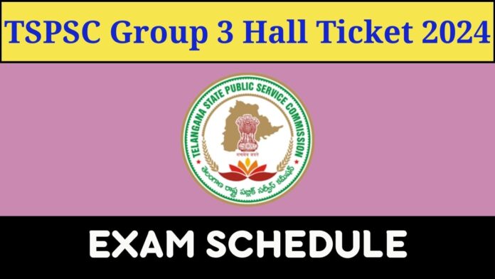 TSPSC Group 3 Hall Ticket 2024, Exam Date Announced, Check Paper Pattern
