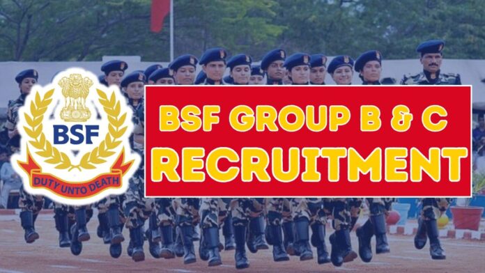 BSF Group B & C Recruitment