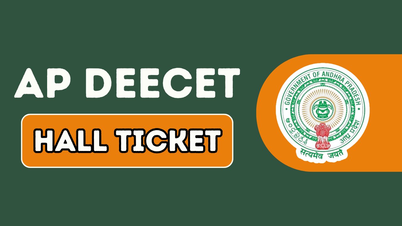 AP DEECET Hall Ticket