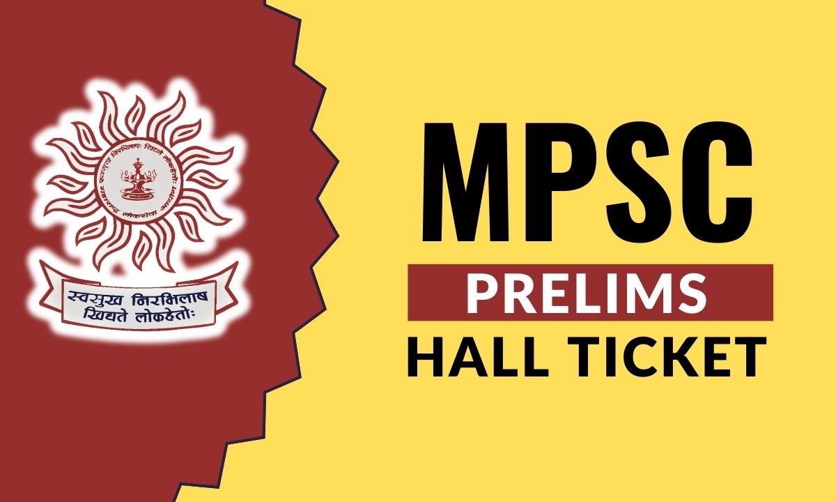 MPSC Prelims Hall Ticket