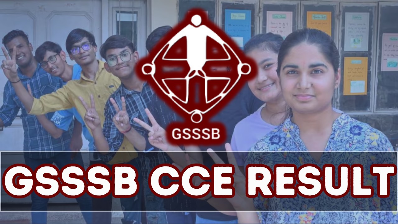 GSSSB CCE Result