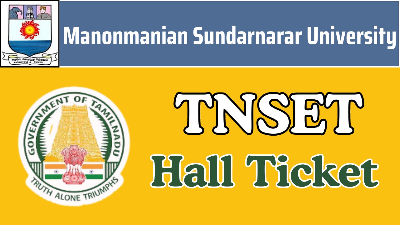 TNSET Hall Ticket