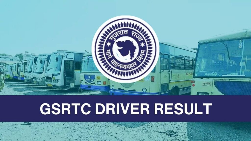 GSRTC Driver Result