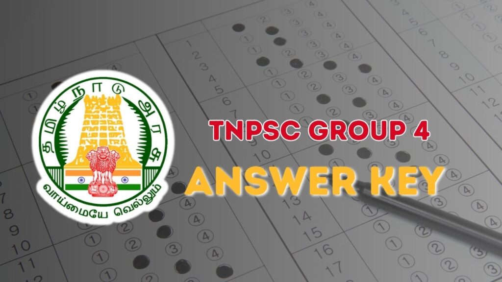 TNPSC Group 4 Answer Key