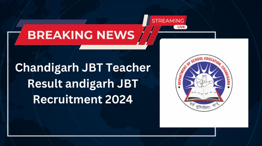 Chandigarh JBT Result 2024