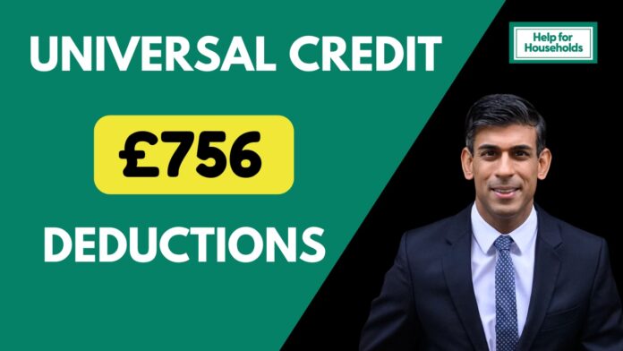 DWP Universal Credit £756 annual deductions, warning issued