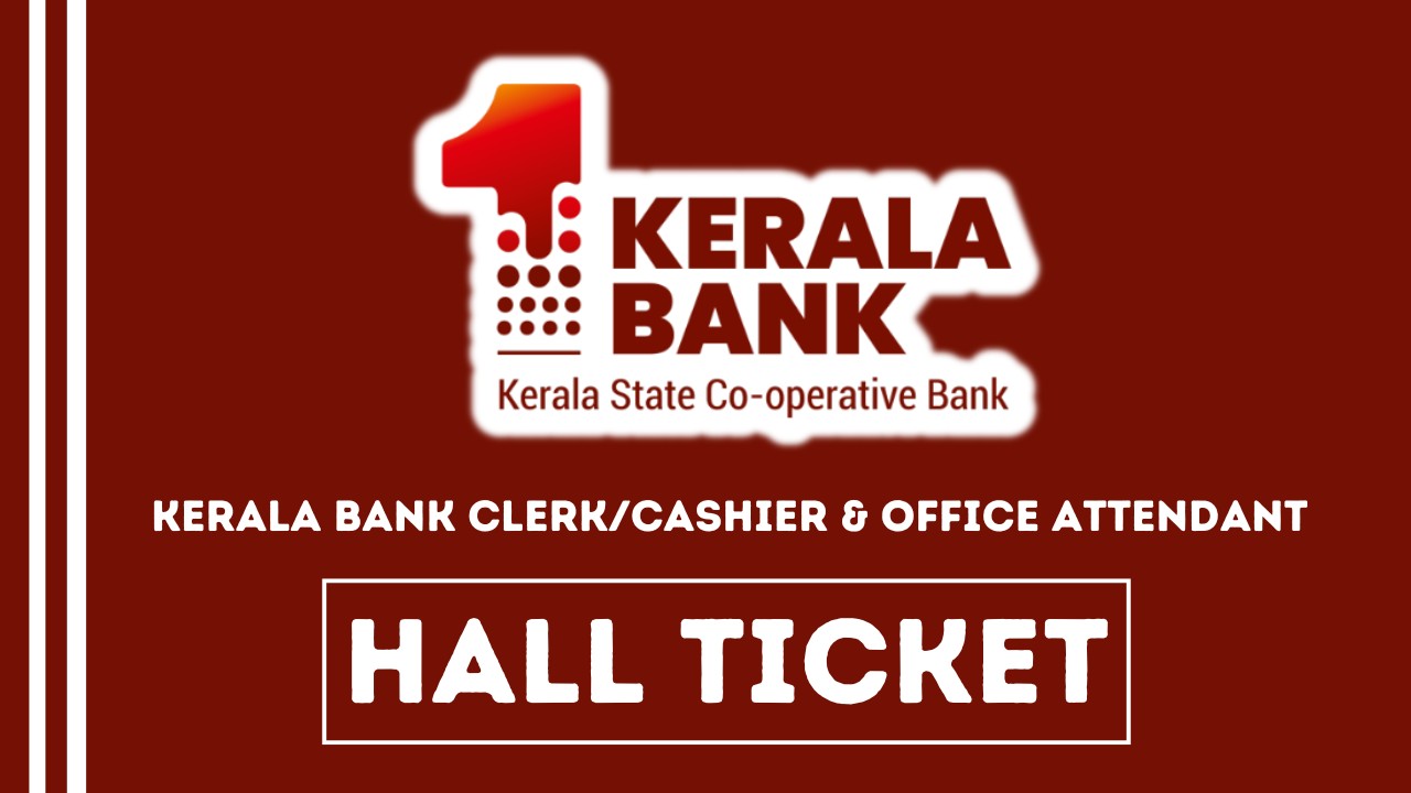 Kerala Bank Hall Ticket 