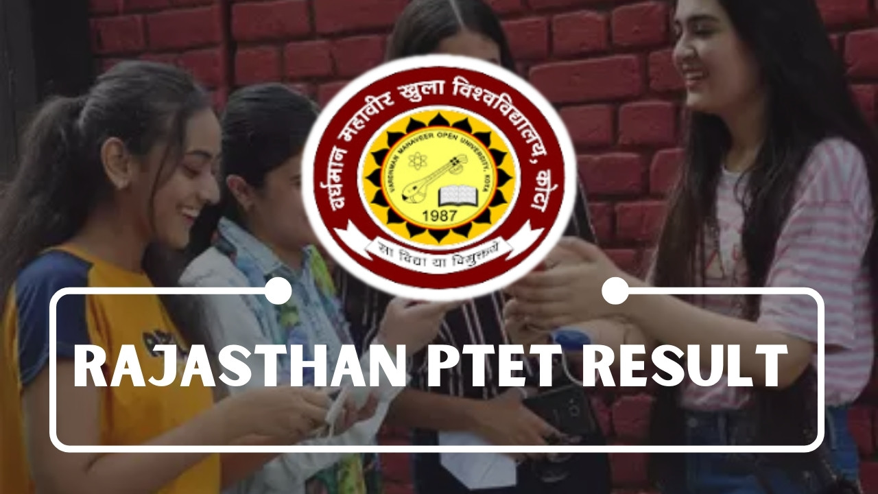 Rajasthan PTET Result 