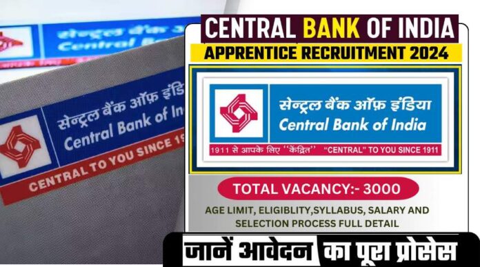 Central Bank of India Recruitment 2024